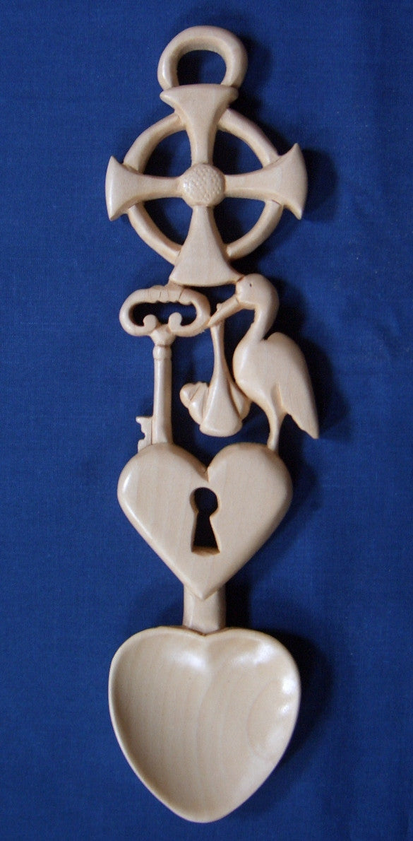 Christening/new baby love spoon