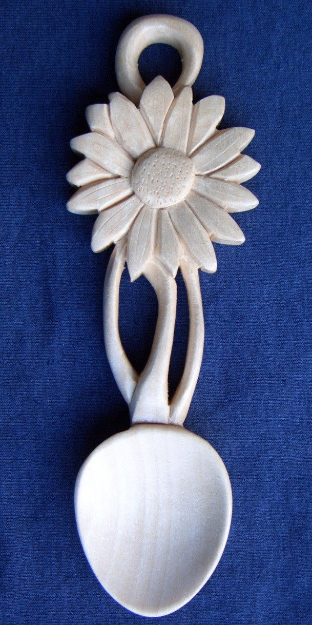 sunflower Love spoon