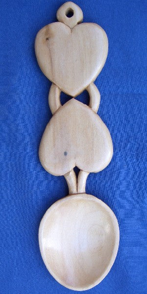 Two hearts love spoon(large)